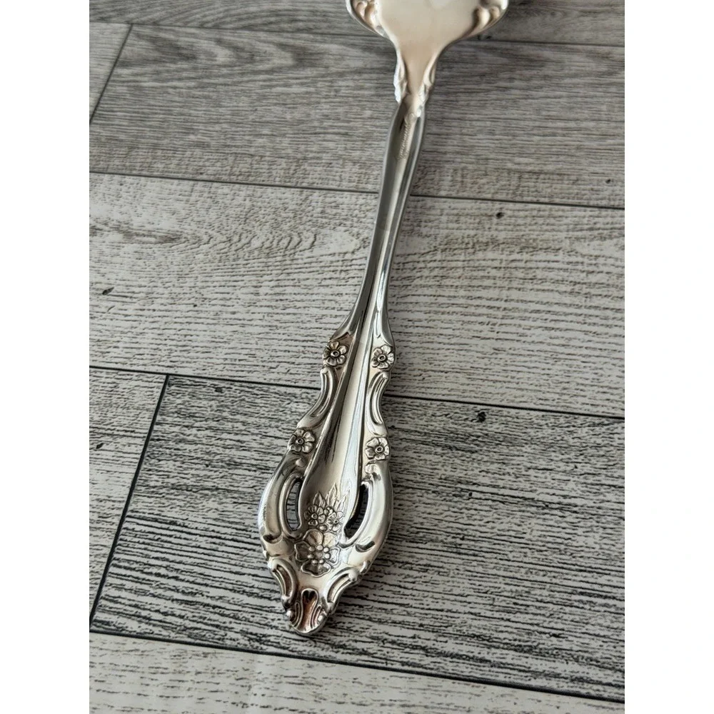 Oneida Community SILVER ARTISTRY Silverplate Silverware Cold Meat Serving Fork